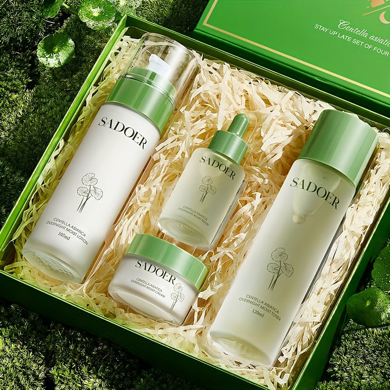 Women's Overnight Skincare Set - 4pcs