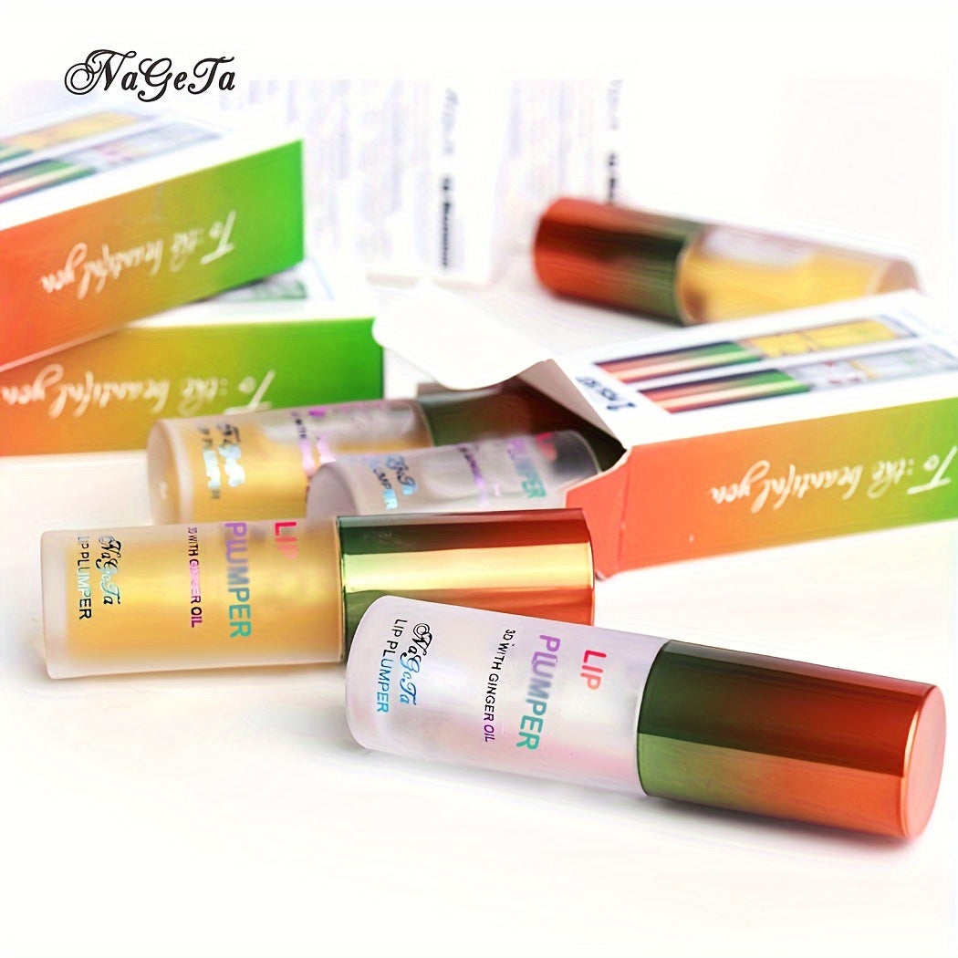 LipRelief™ Ginger Mint Plump – Volumizing Glow Oil Set