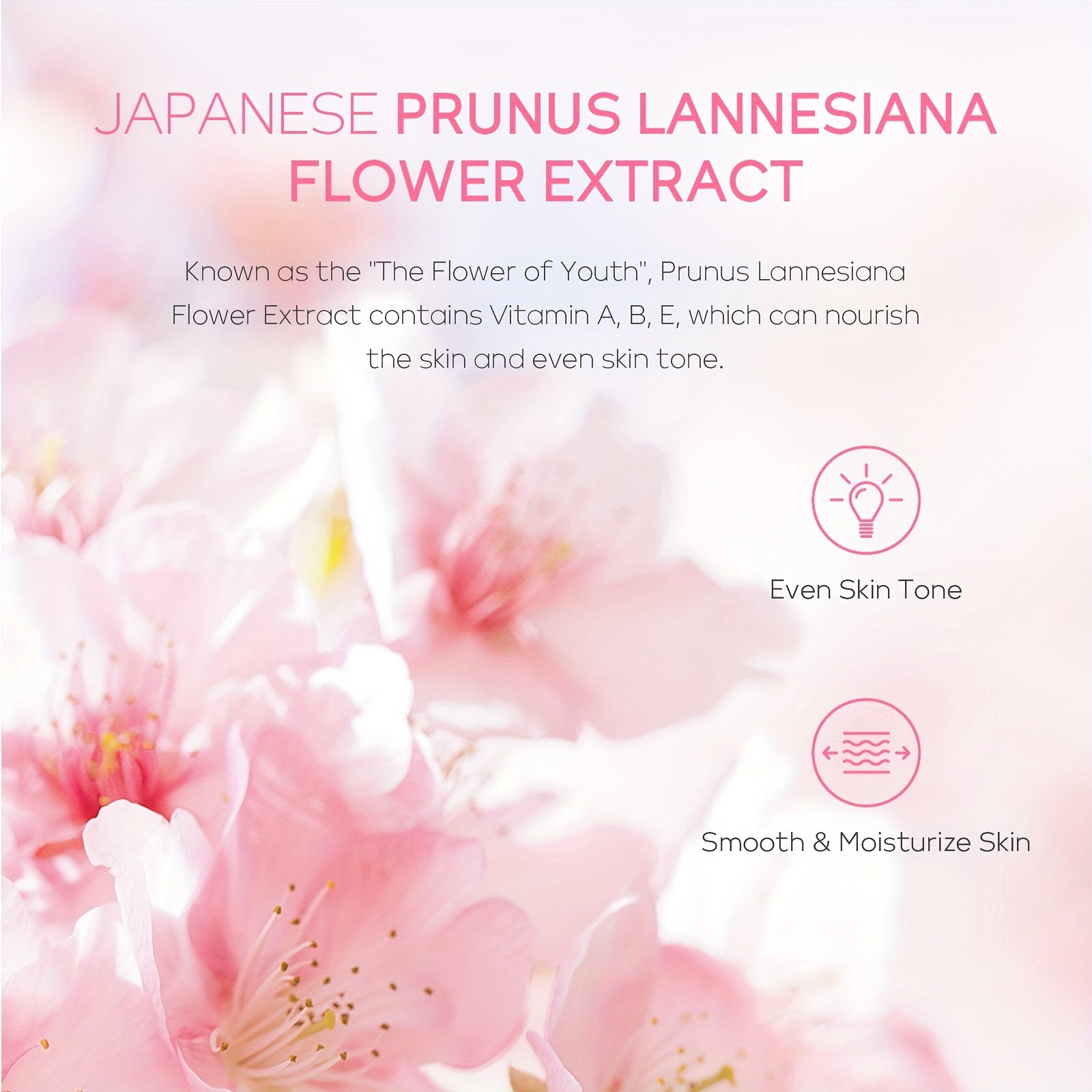 5-Piece LAIKOU Sakura Radiance Skincare Set