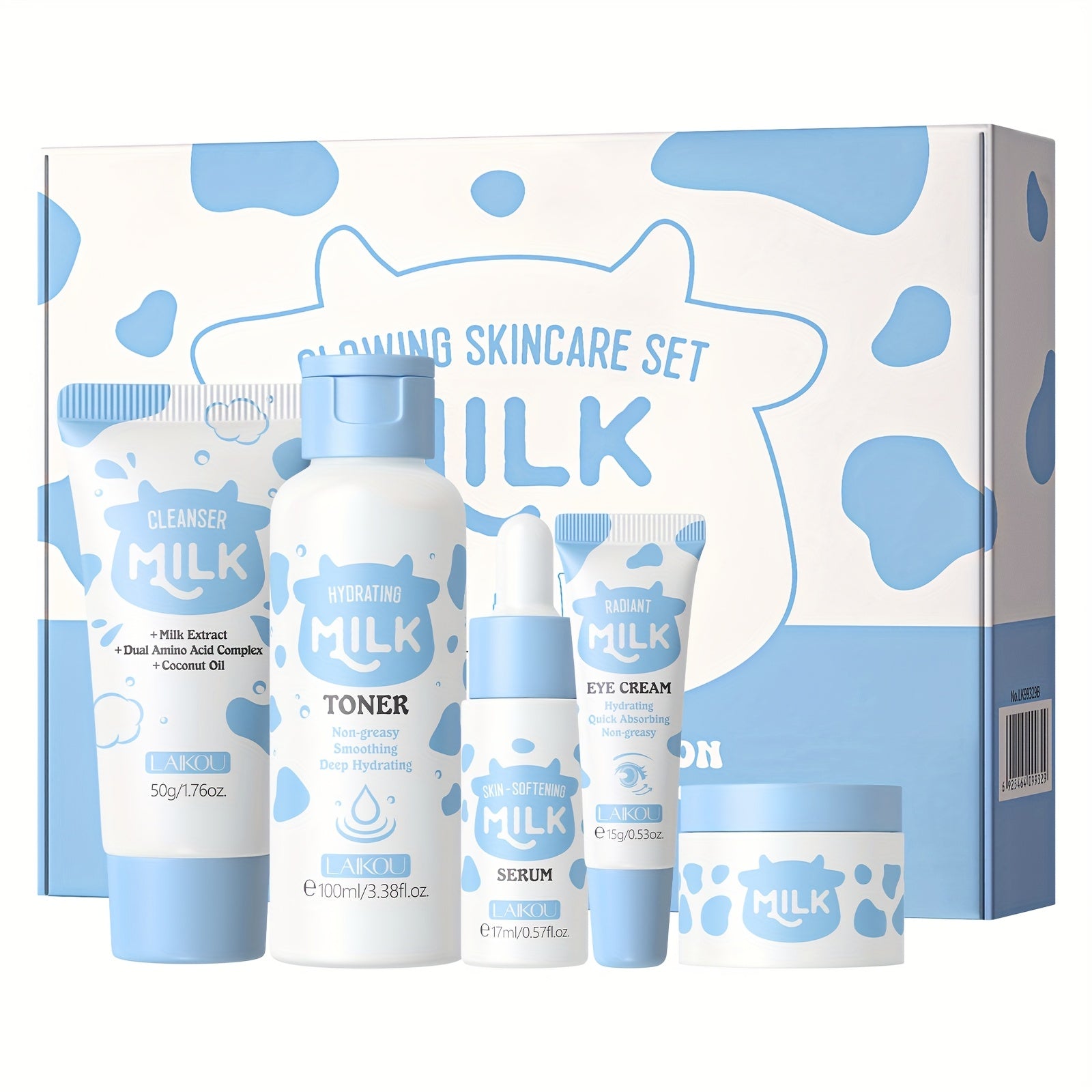 Nourishing Your Light Beige with Milk Skincare Set