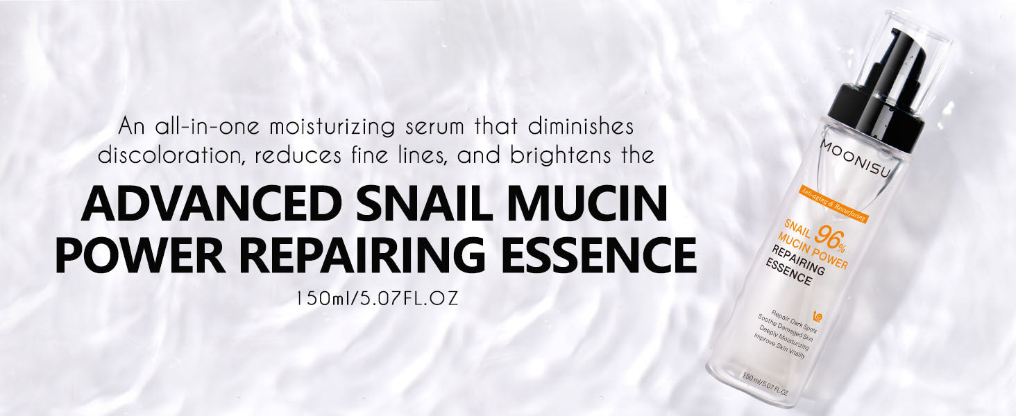 SkinRelief™ Snail Repair – 150ml Advanced Mucin Serum