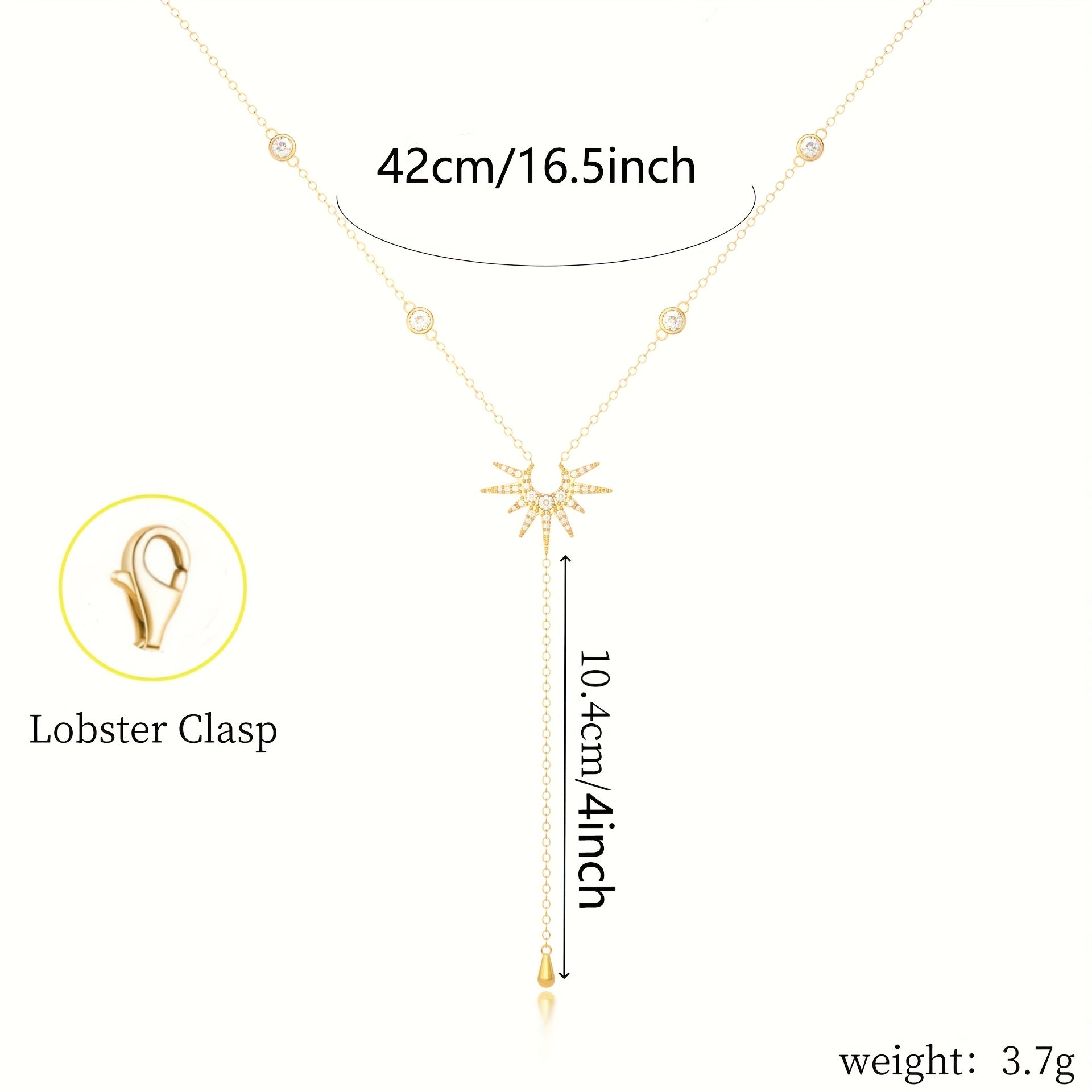1pc Women's Y-Neck Chain - Long Minimalist Beach Jewelry