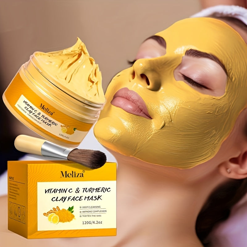 MELIZA Vitamin C & Turmeric Clay Facial Mask