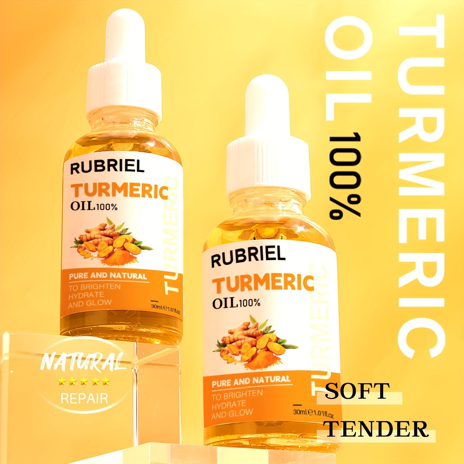 GlowRelief™ Turmeric Calm – 30ml Hydrating & Soothing Serum