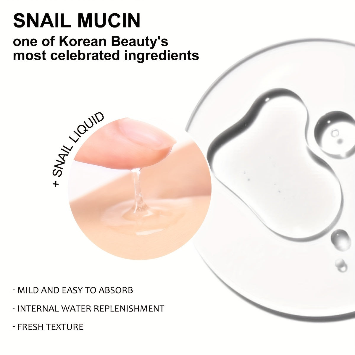 SkinRelief™ Snail Essence – 100ml 92% Hydrating Repair Serum