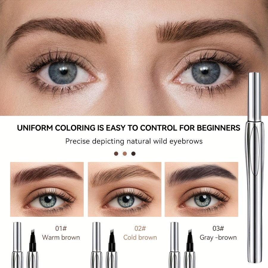 Waterproof Eyebrow Pencil Waterproof 4-Way Slanted Eyebrow Pencil