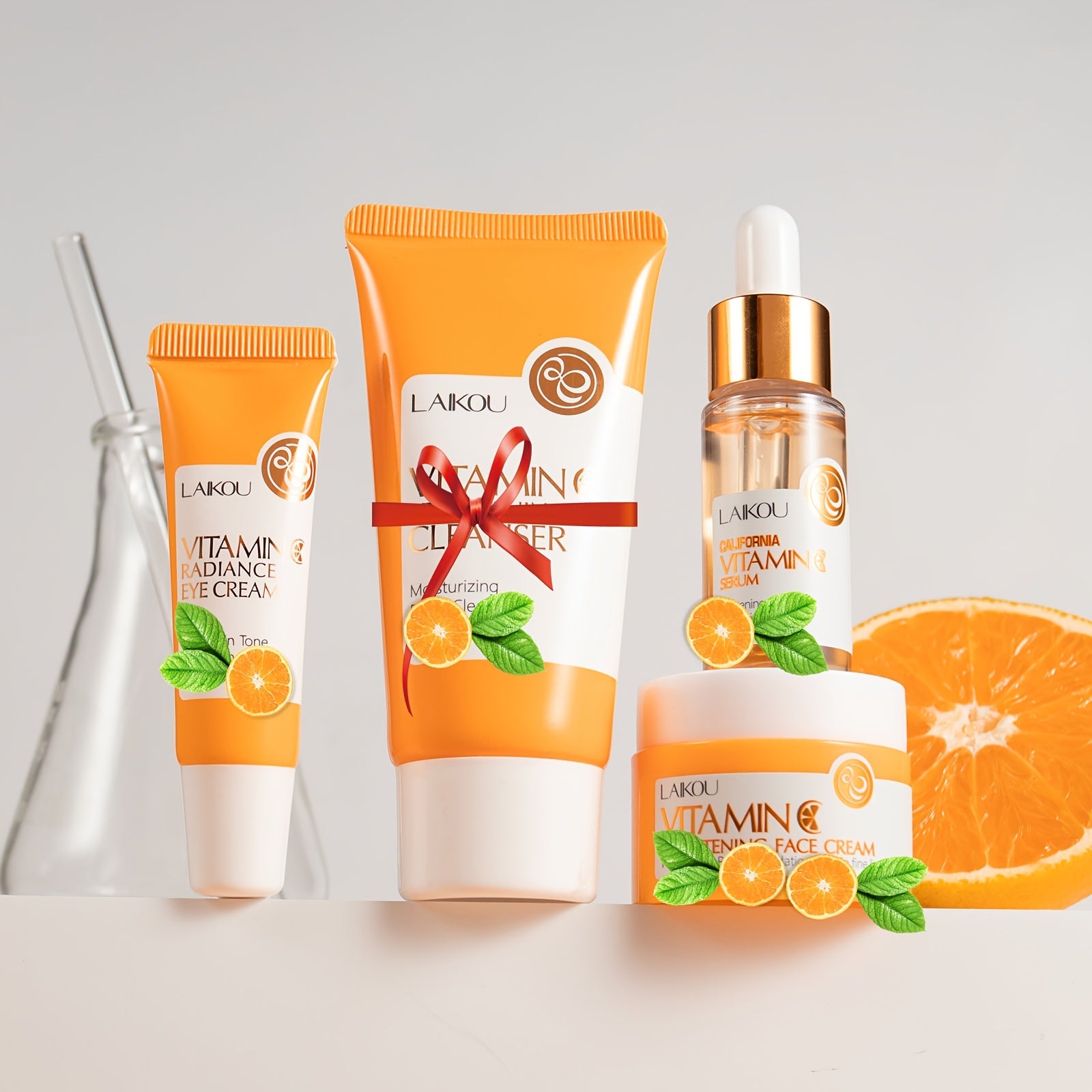 GlowRelief™ Vitamin C Essentials – 4-in-1 Radiance Skincare Set