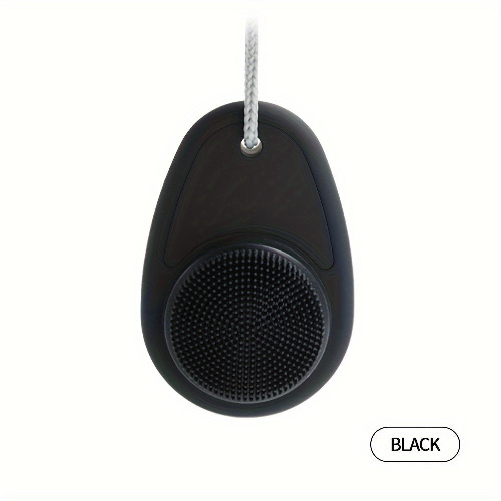 2-in-1 Dual-Sided Silicone Facial Cleansing Brush with Exfoliating Bristles