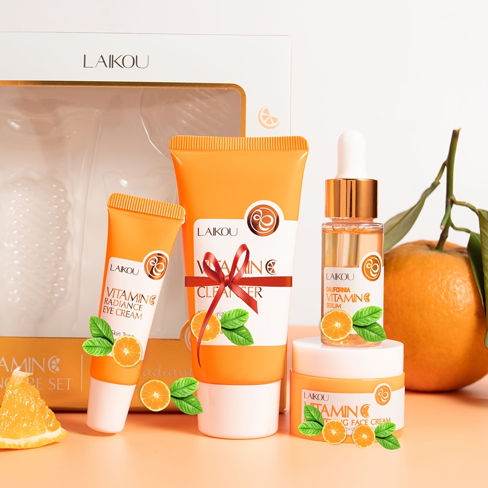 GlowRelief™ Vitamin C Essentials – 4-in-1 Radiance Skincare Set