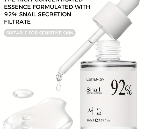 SkinRelief™ Snail Essence – 100ml 92% Hydrating Repair Serum - bodyrelief.uk
