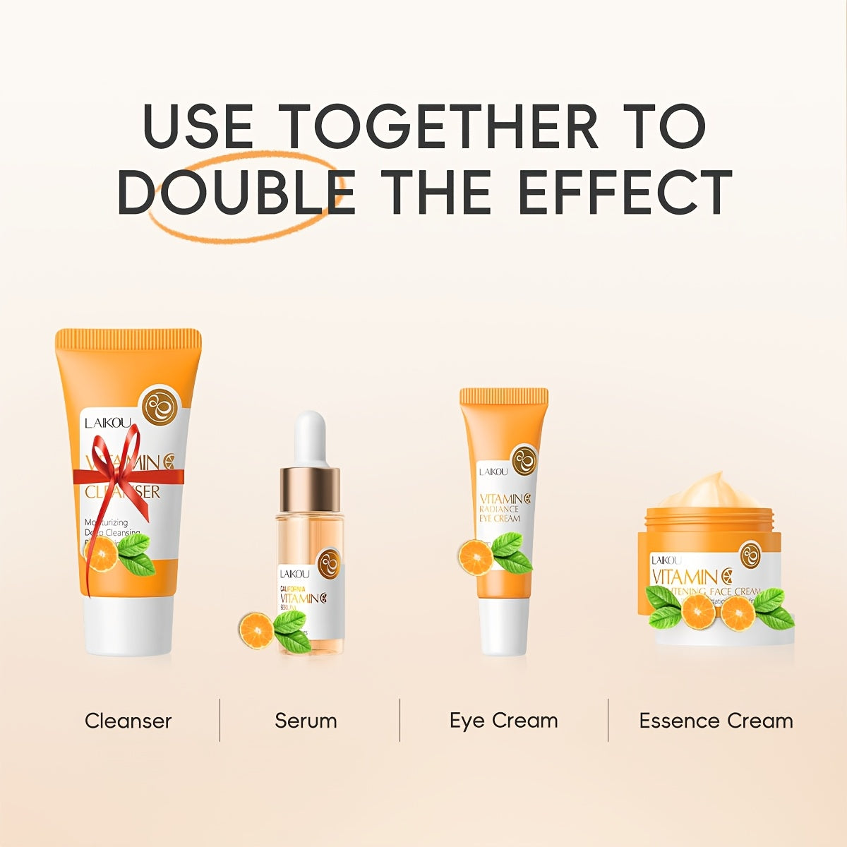 GlowRelief™ Vitamin C Essentials – 4-in-1 Radiance Skincare Set