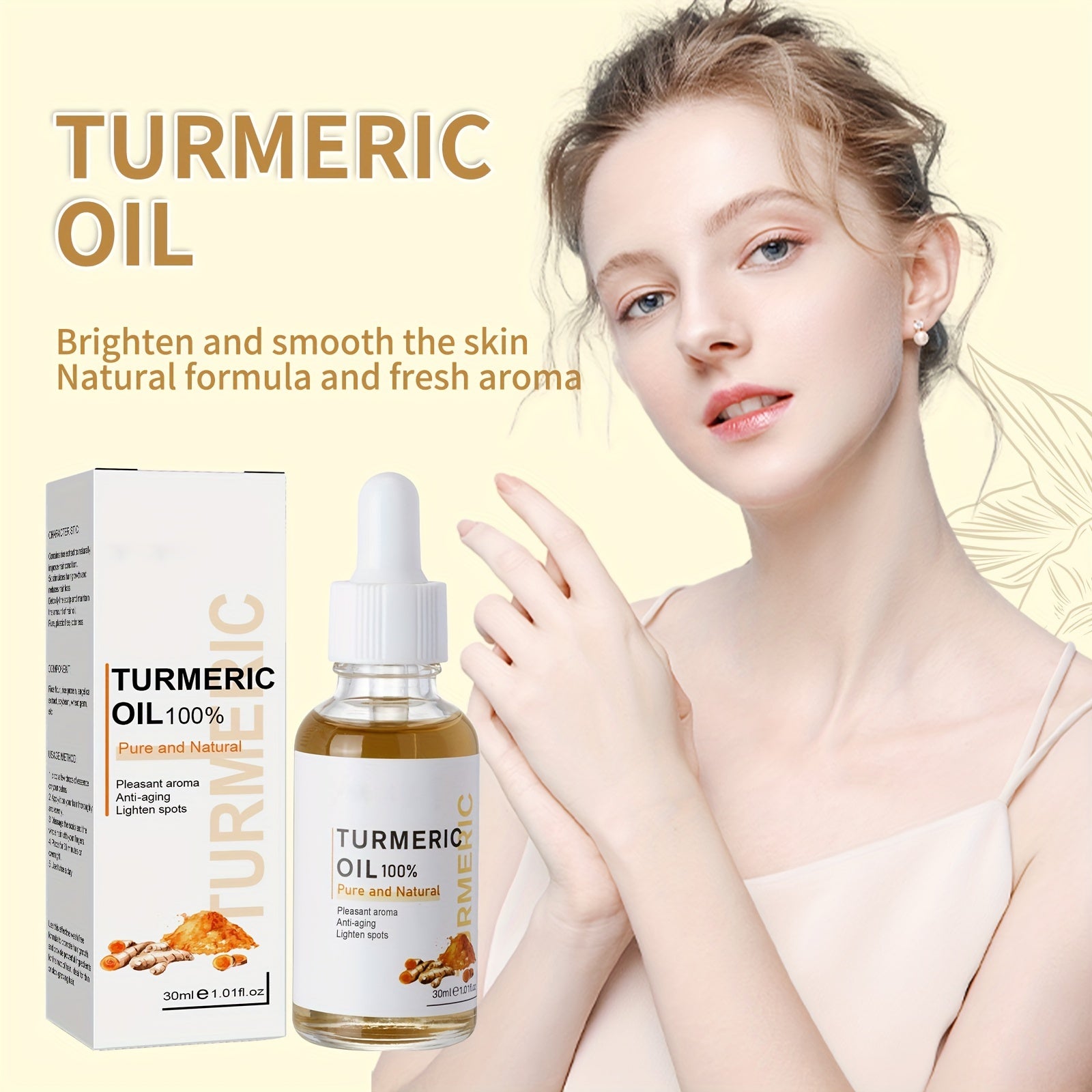 GlowRelief™ Turmeric Radiance – 30ml Brightening Face Serum