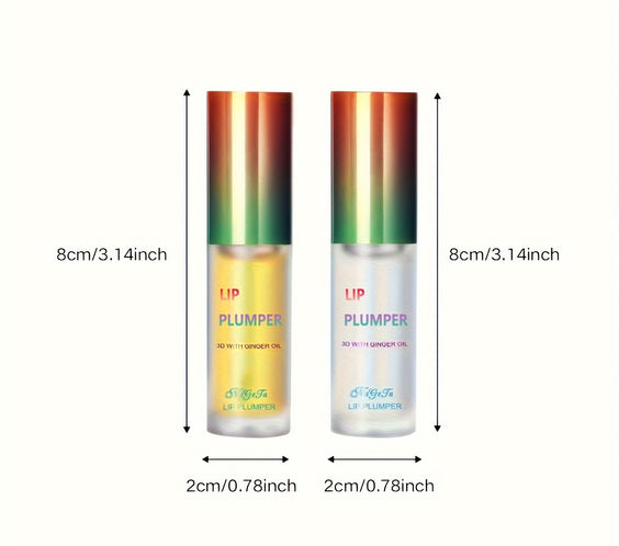 LipRelief™ Ginger Mint Plump – Volumizing Glow Oil Set - bodyrelief.uk