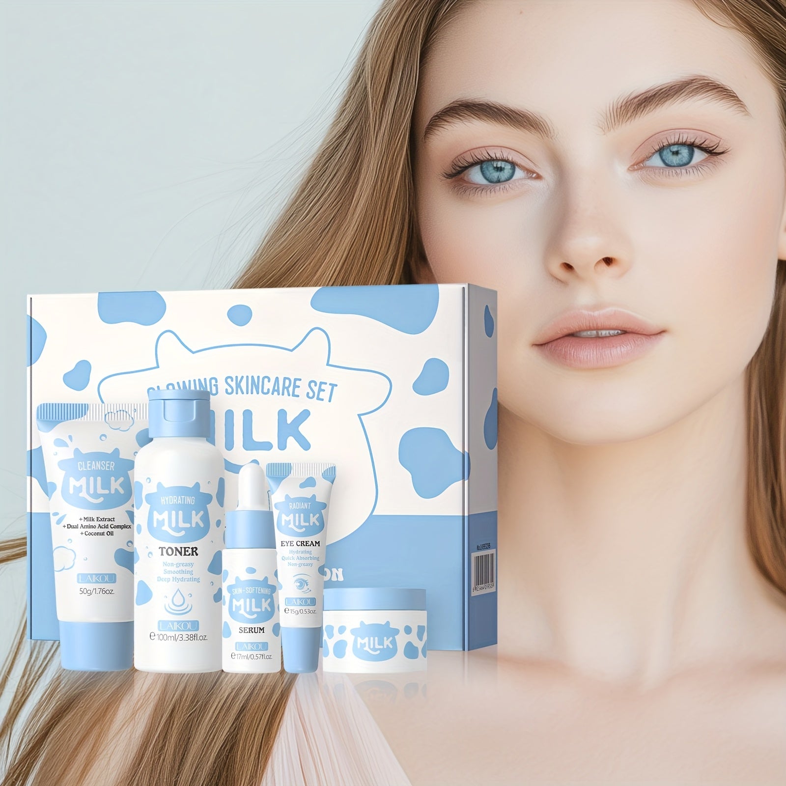 Nourishing Your Light Beige with Milk Skincare Set - bodyrelief.uk