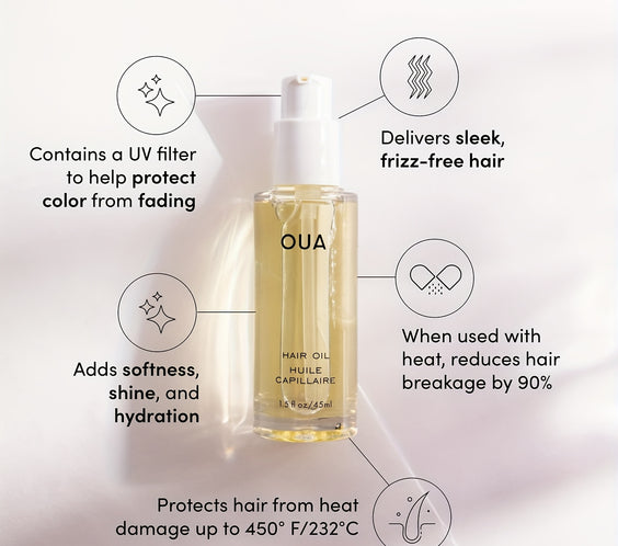 HairRelief™ Heat Protect & Shine – 45ml Vegan Serum - bodyrelief.uk