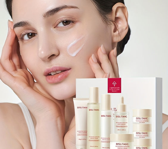 BISUTANG 8-Piece Mushroom Extract Facial Skincare Kit for Women - bodyrelief.uk