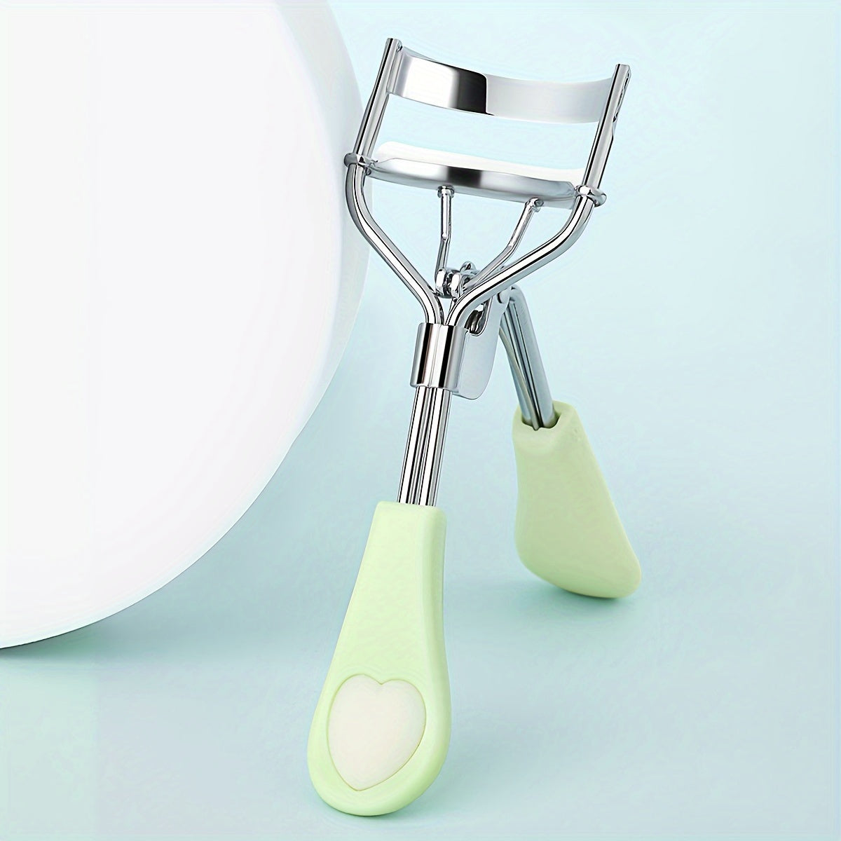 1 Portable Black Eyelash Curler, Stainless Steel Eyelash Curler