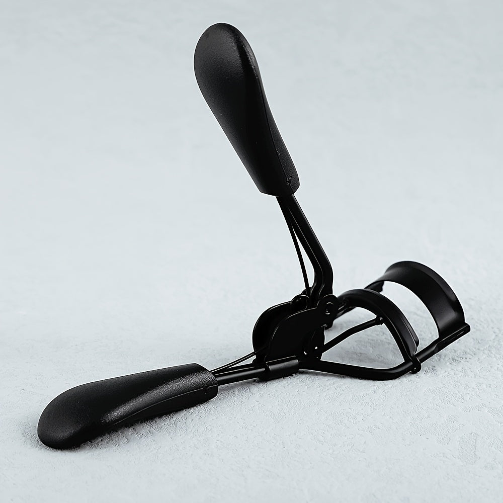 1 Portable Black Eyelash Curler, Stainless Steel Eyelash Curler