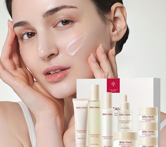 BISUTANG 8-Piece Mushroom Extract Facial Skincare Kit for Women - bodyrelief.uk