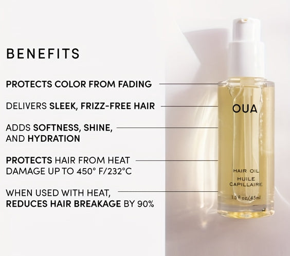 HairRelief™ Heat Protect & Shine – 45ml Vegan Serum - bodyrelief.uk