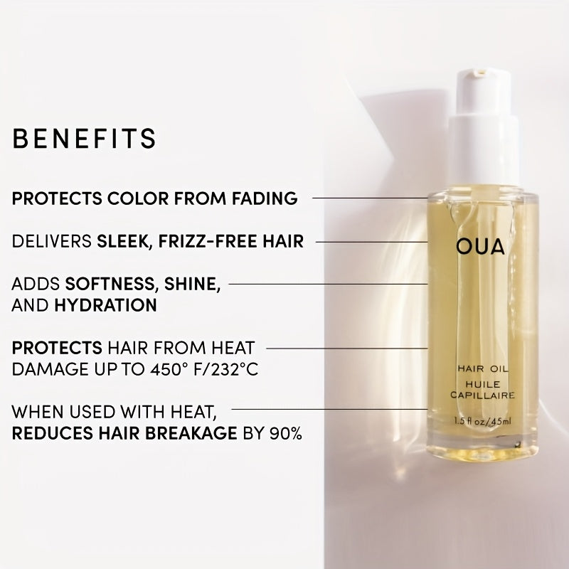 HairRelief™ Heat Protect & Shine – 45ml Vegan Serum