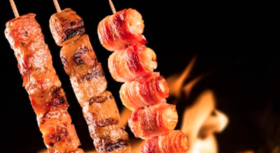 espetinho de churrasco c/ 15% de Desconto