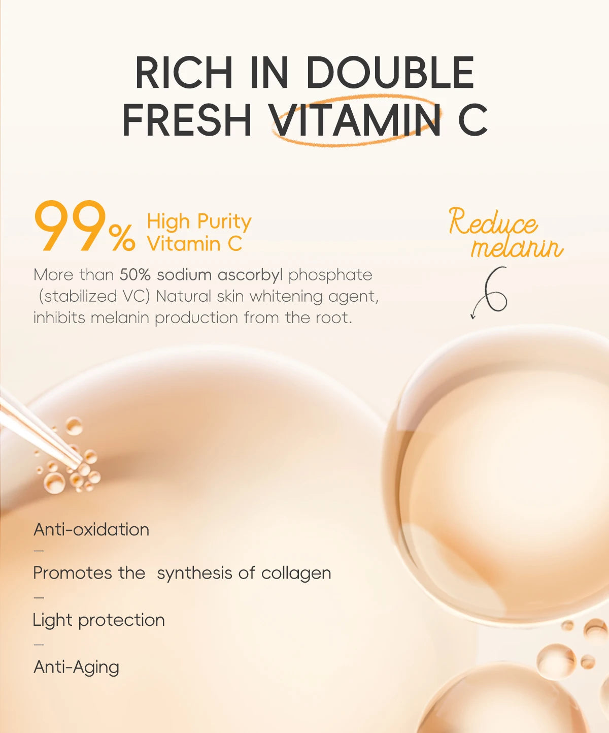 LAIKOU VITAMIN C Skincare Set Brightening 5Pcs