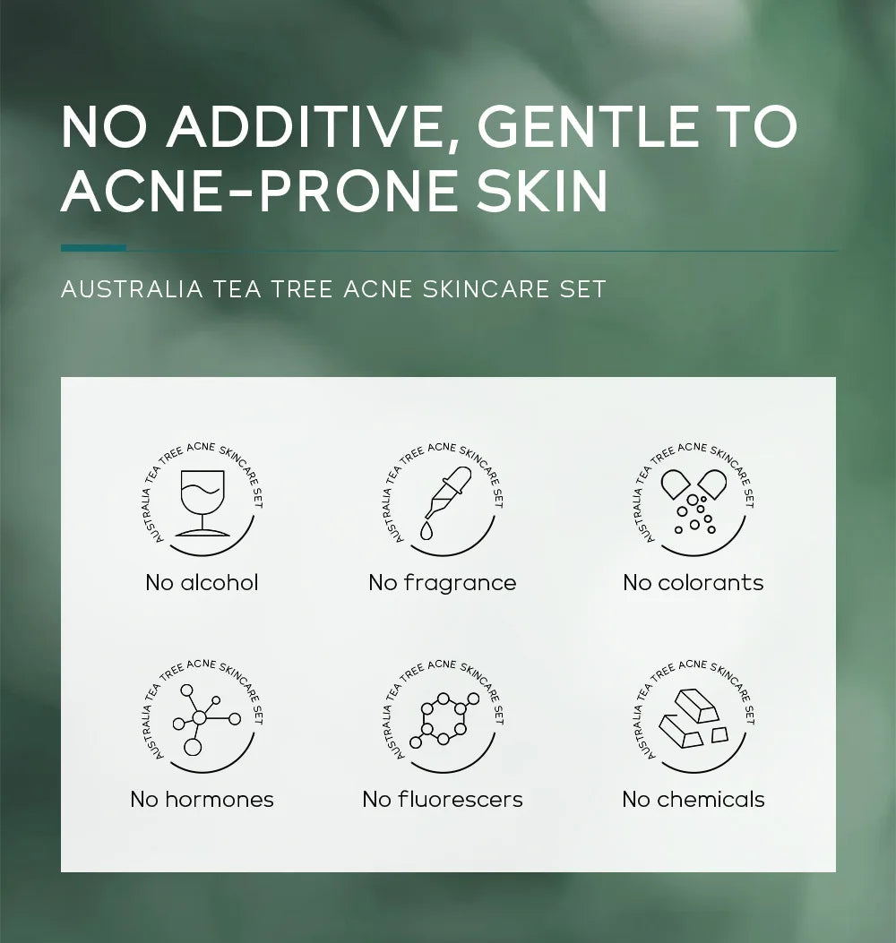 LAIKOU Australia Tea Tree Acne Skincare Five-Piece Set