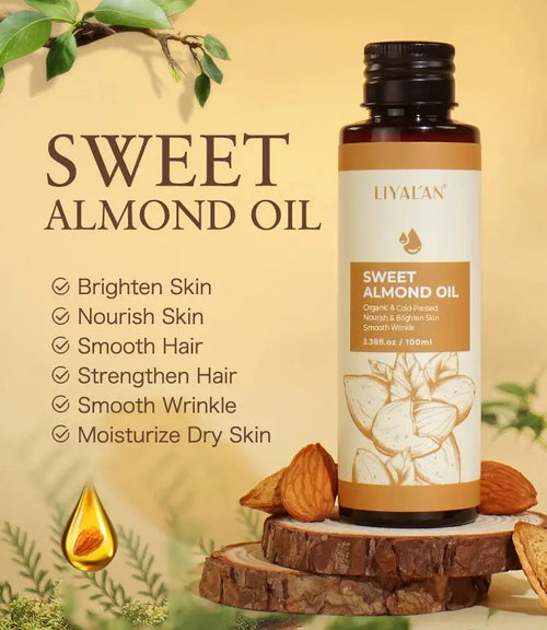 100ml Sweet Almond Oil Body Care Massage