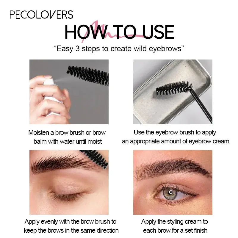 Eyebrow Styling Gel Brows Wax Sculpt Soap Waterproof