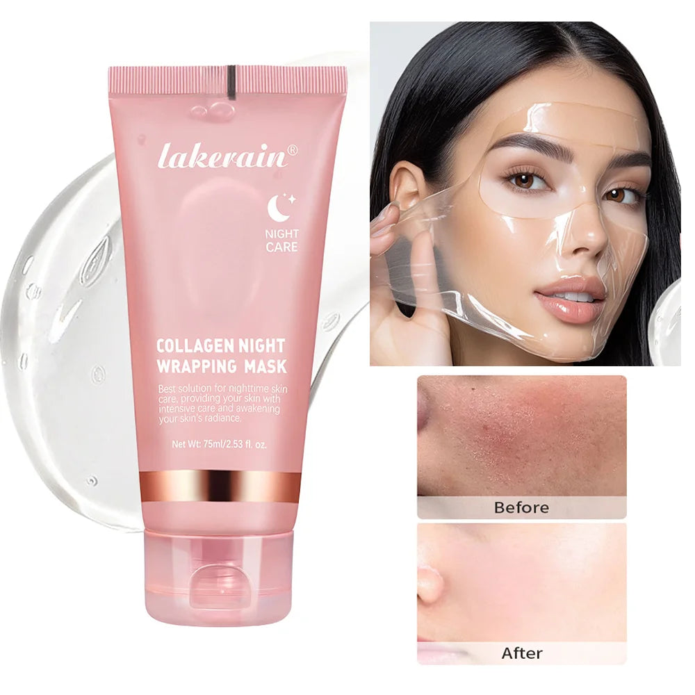 Korean Deep Collagen Mask Peel Off Mask Face Anti Wrinkle Lifting - bodyrelief.uk