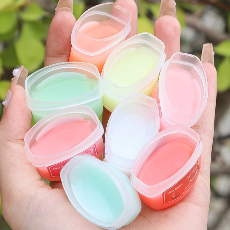 1pc Moisturizing Lip Balm All-natural Lip Mask for Dry Lips Refreshing Anti-Cracked Lip Gloss Treatment Makeup - bodyrelief.uk