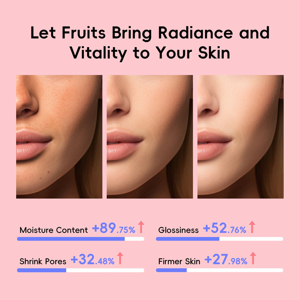 QUIYUM Fruit Fresh Collection 5-Piece Skincare - bodyrelief.uk