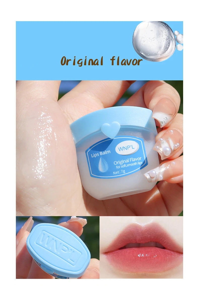 1pc Moisturizing Lip Balm All-natural Lip Mask for Dry Lips Refreshing Anti-Cracked Lip Gloss Treatment Makeup - bodyrelief.uk