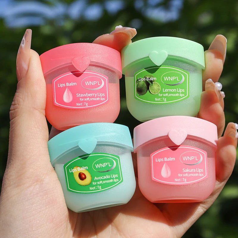 1pc Moisturizing Lip Balm All-natural Lip Mask for Dry Lips Refreshing Anti-Cracked Lip Gloss Treatment Makeup - bodyrelief.uk