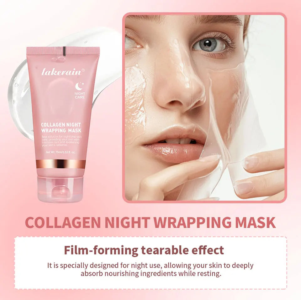 Korean Deep Collagen Mask Peel Off Mask Face Anti Wrinkle Lifting - bodyrelief.uk