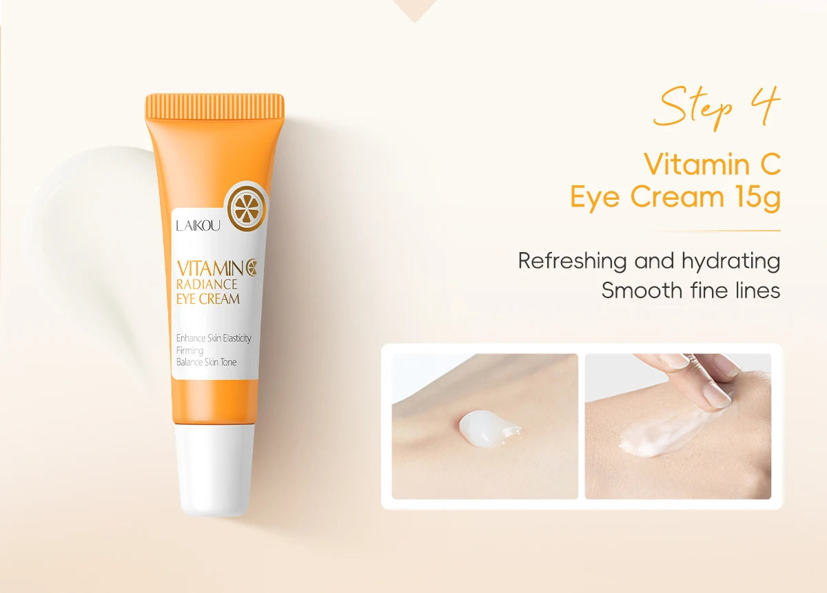 LAIKOU VITAMIN C Skincare Set Brightening 5Pcs
