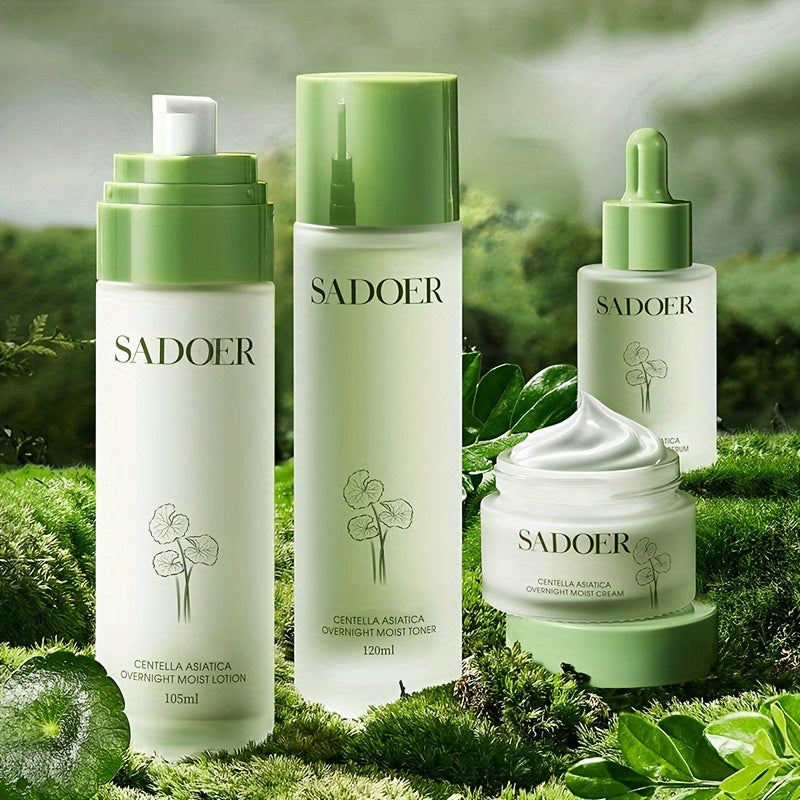 Women's Overnight Skincare Set - 4pcs
