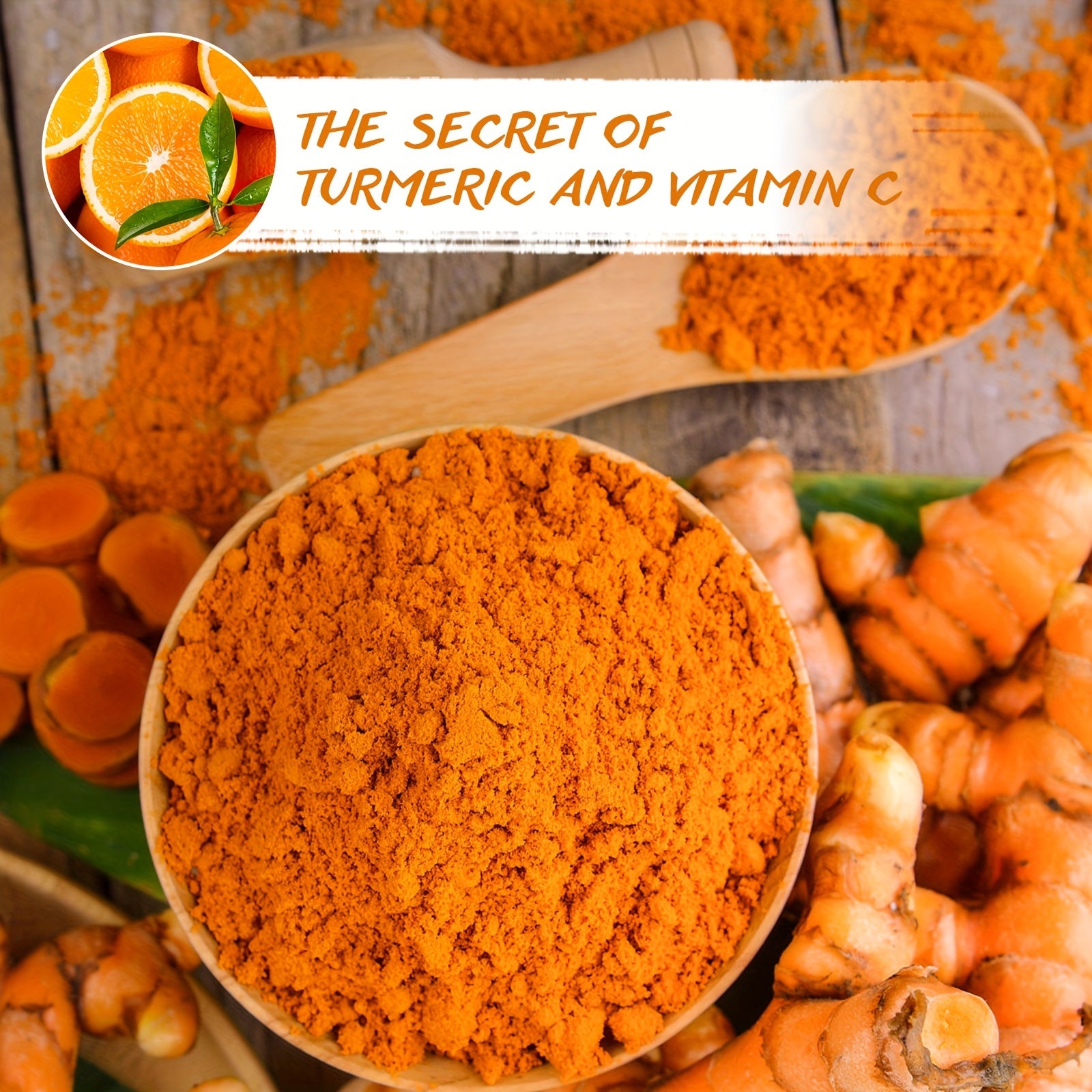 MELIZA Vitamin C & Turmeric Clay Facial Mask