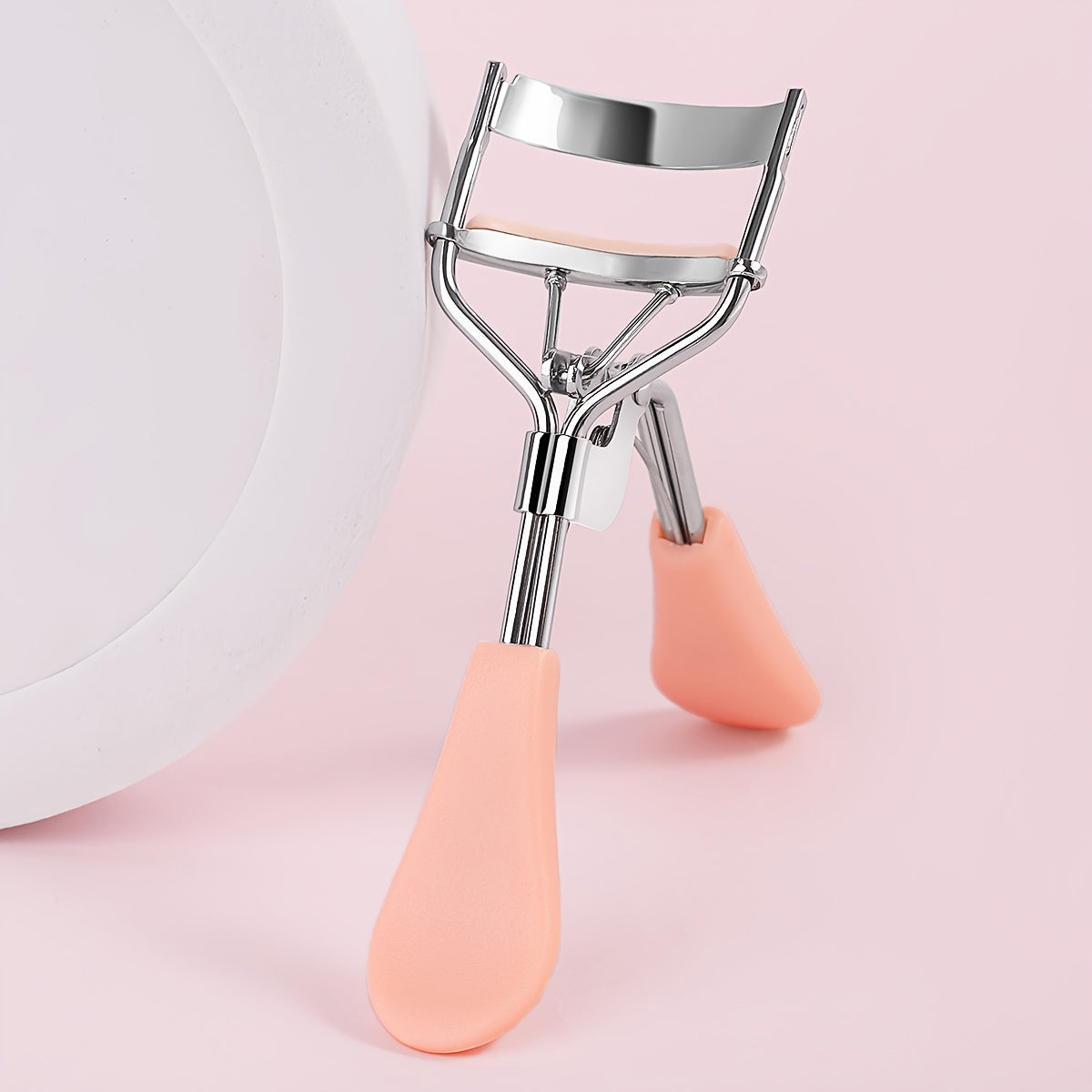 1 Portable Black Eyelash Curler, Stainless Steel Eyelash Curler