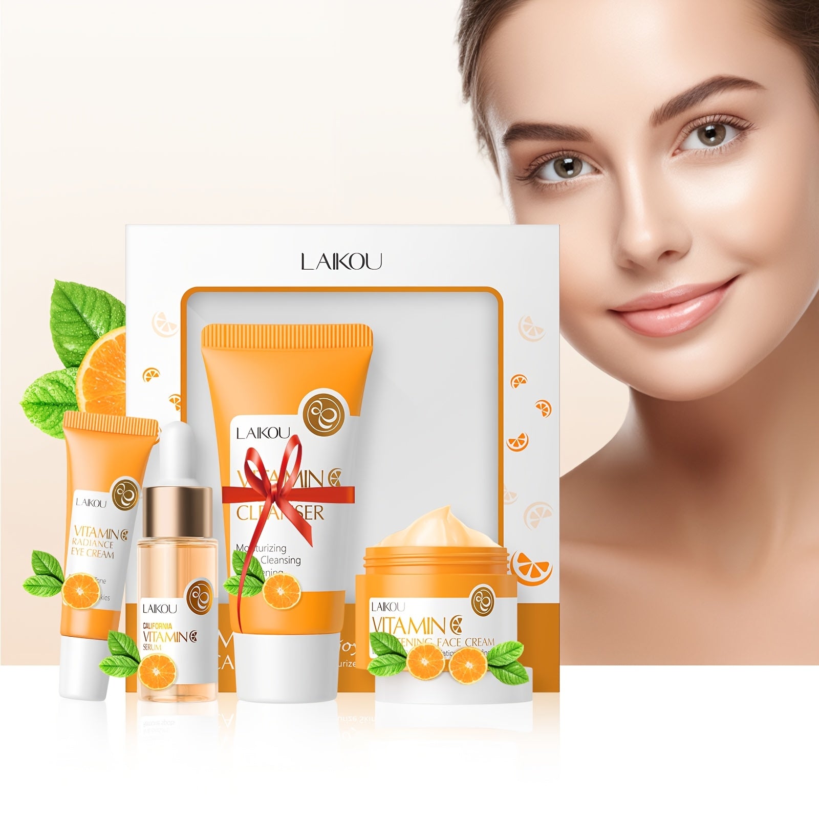GlowRelief™ Vitamin C Essentials – 4-in-1 Radiance Skincare Set