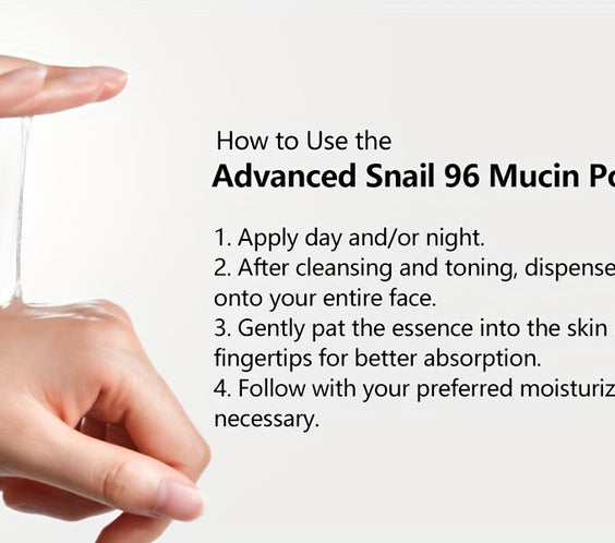 SkinRelief™ Snail Repair – 150ml 96% Advanced Mucin Serum - bodyrelief.uk
