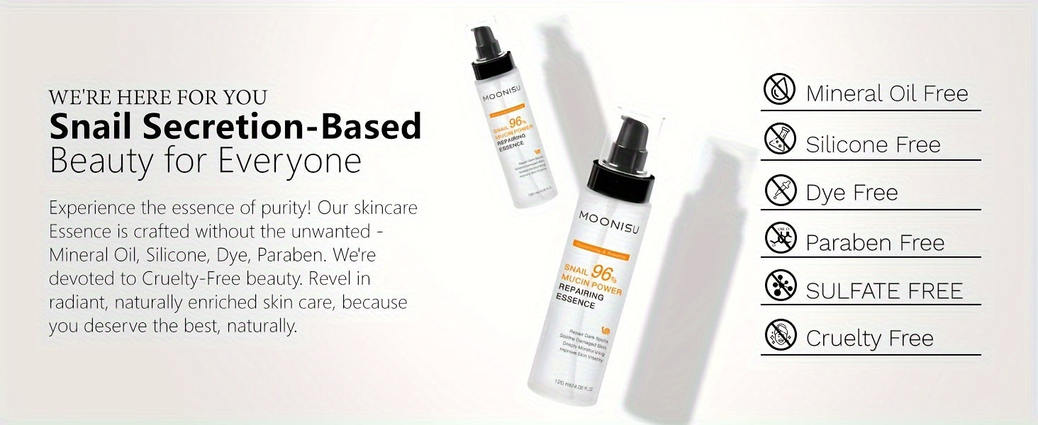 SkinRelief™ Snail Repair – 150ml 96% Advanced Mucin Serum - bodyrelief.uk